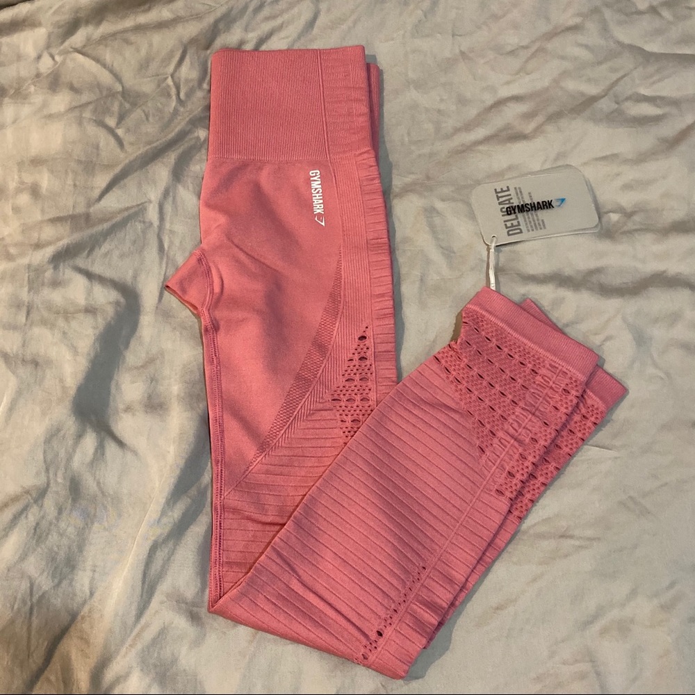 Gymshark Energy+ Seamless Leggings in Dusky Pink